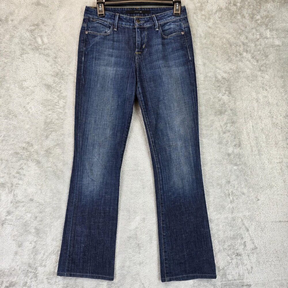 Joe's Jeans Womens 25 Blue Icon Bootcut Stretch Denim Jeans Wintour WA3021